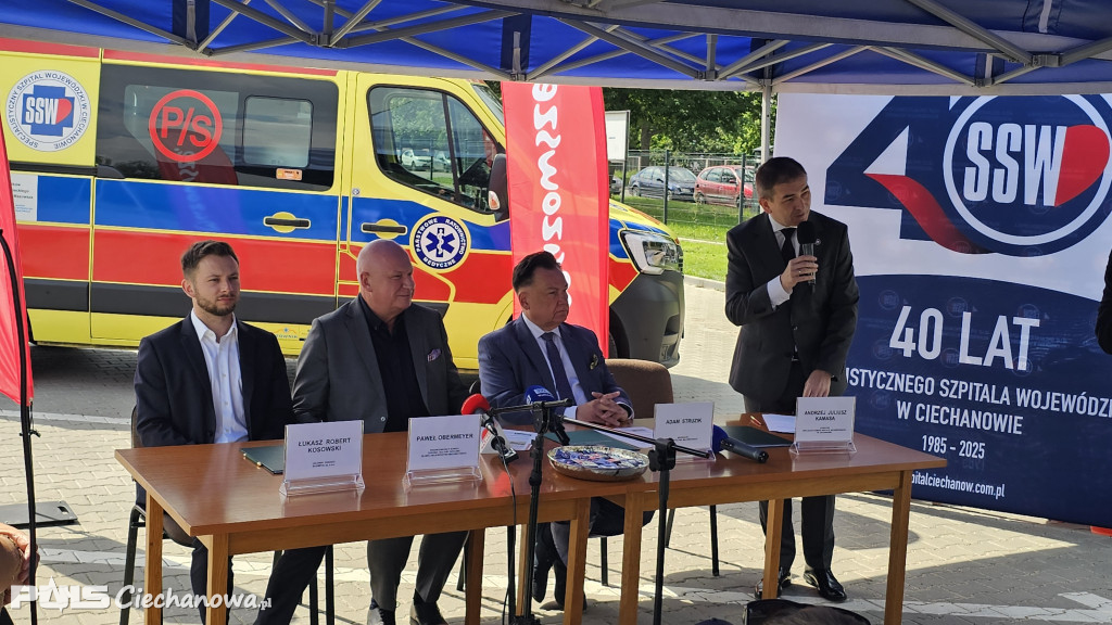 Ciechanowski szpital ma 40 lat i rozbudowuje SOR