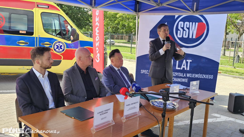 Ciechanowski szpital ma 40 lat i rozbudowuje SOR