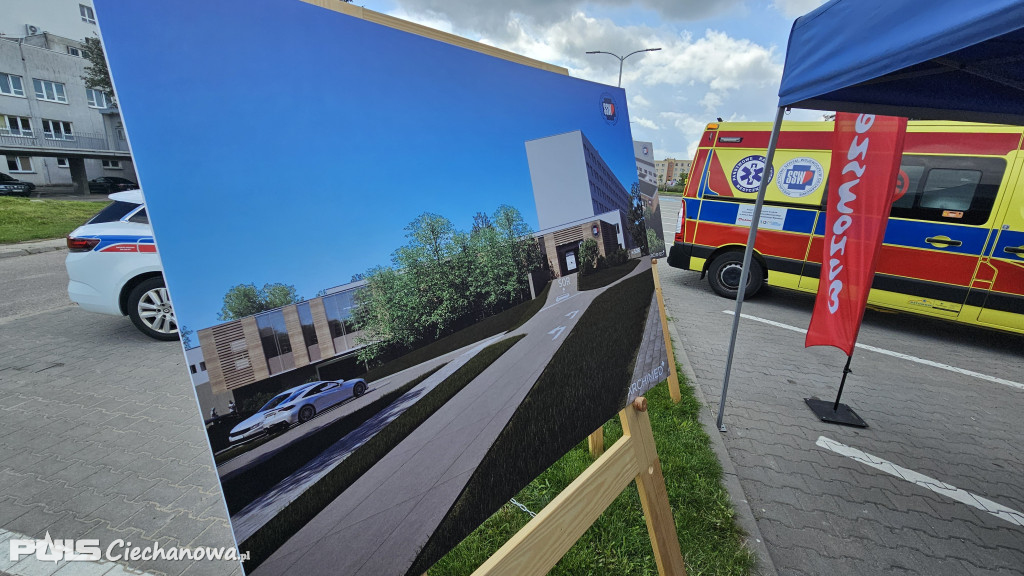 Ciechanowski szpital ma 40 lat i rozbudowuje SOR