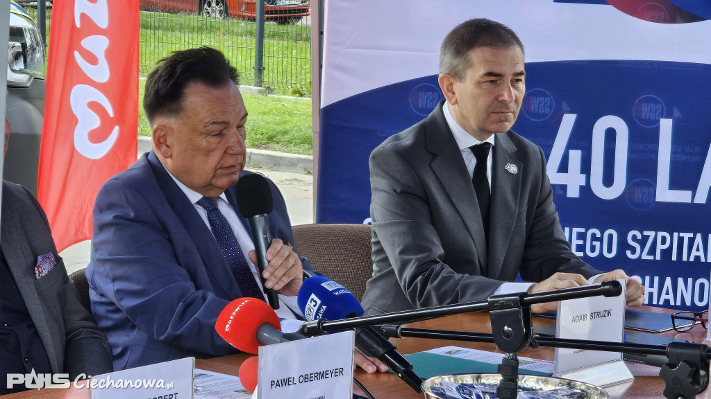 Ciechanowski szpital ma 40 lat i rozbudowuje SOR
