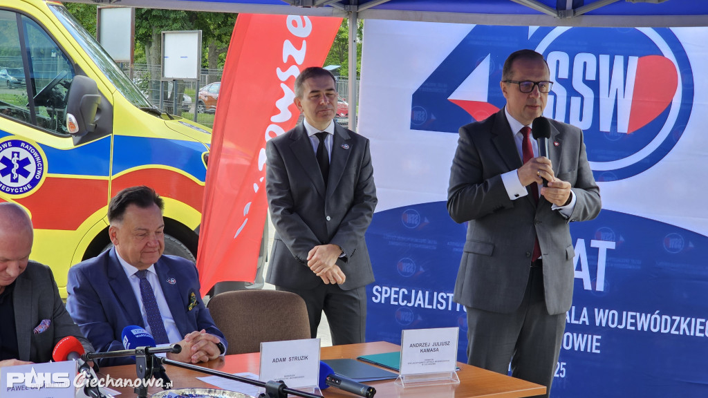 Ciechanowski szpital ma 40 lat i rozbudowuje SOR