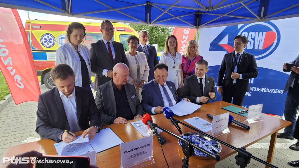 Ciechanowski szpital ma 40 lat i rozbudowuje SOR
