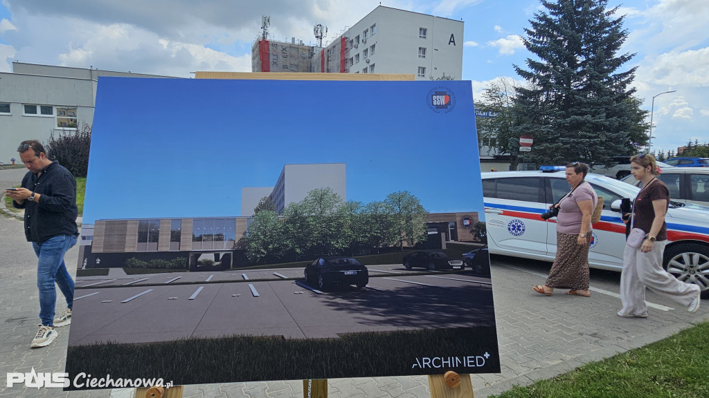 Ciechanowski szpital ma 40 lat i rozbudowuje SOR