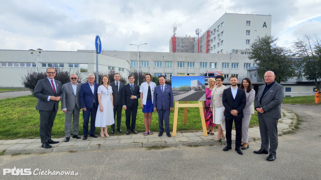 Ciechanowski szpital ma 40 lat i rozbudowuje SOR