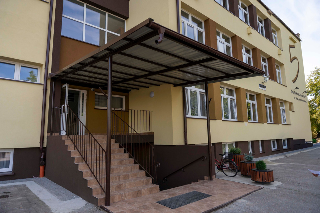 Budynek SP nr 5 po remoncie