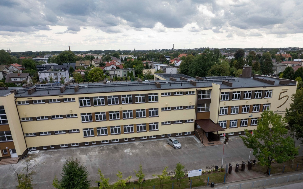 Budynek SP nr 5 po remoncie
