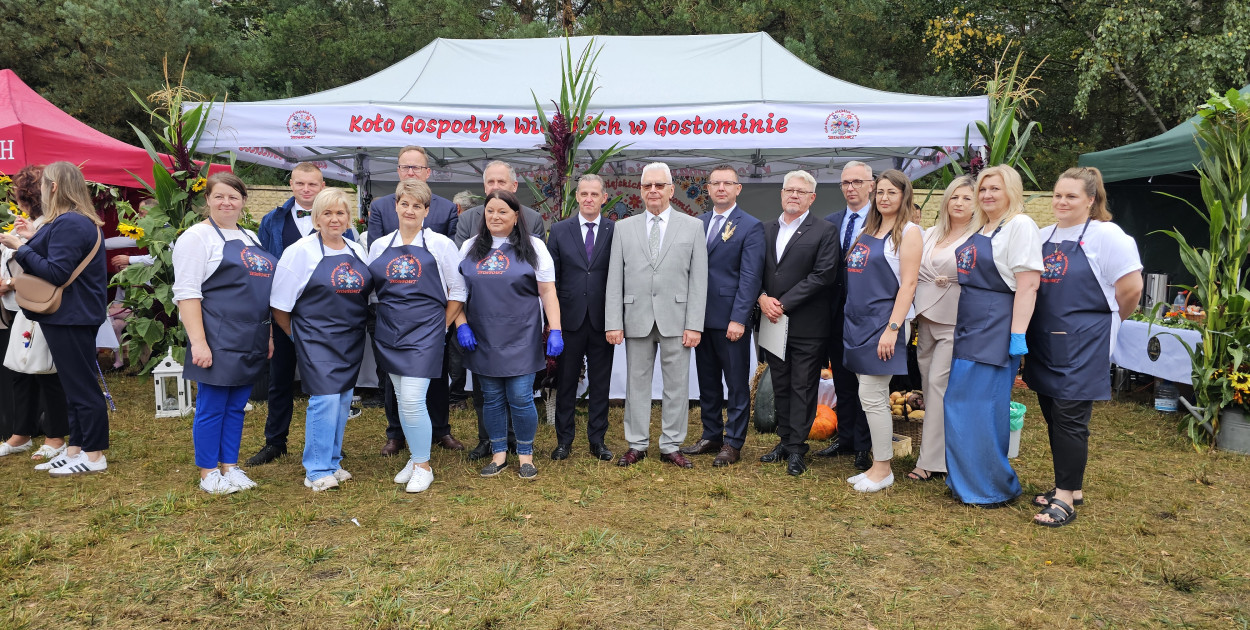 Smaczne i wesołe dożynki w Kraszewie