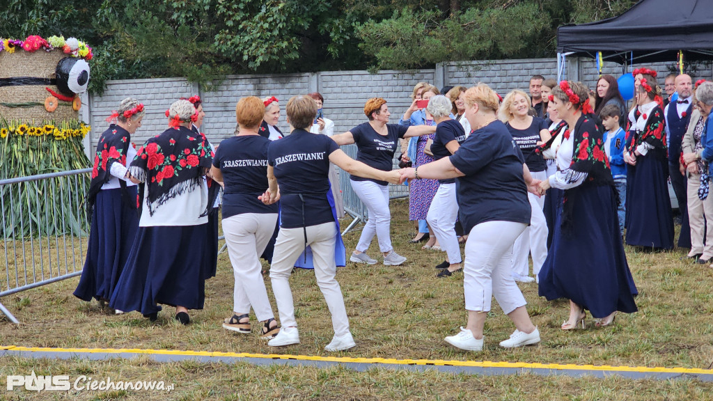 Smaczne i wesołe dożynki w Kraszewie