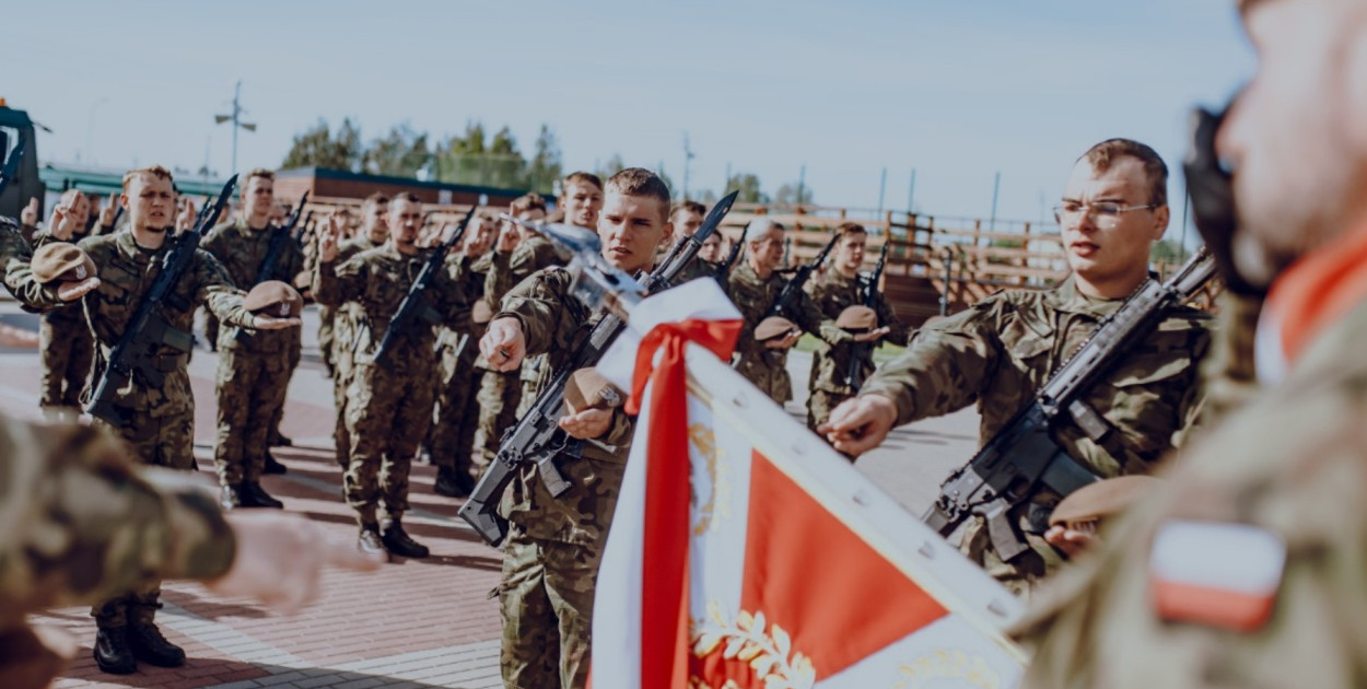 Wypowiedzieli słowa roty przysięgi wojskowej