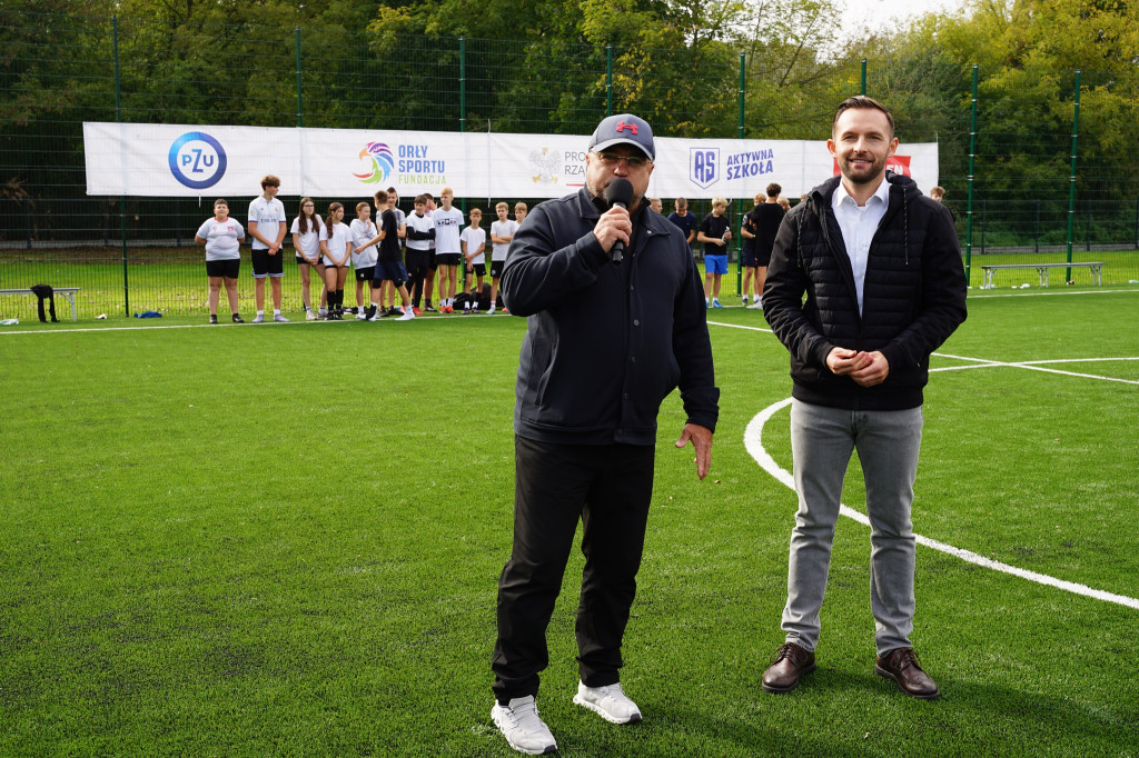Otwarcie nowego kompleksu sportowego SP nr 1