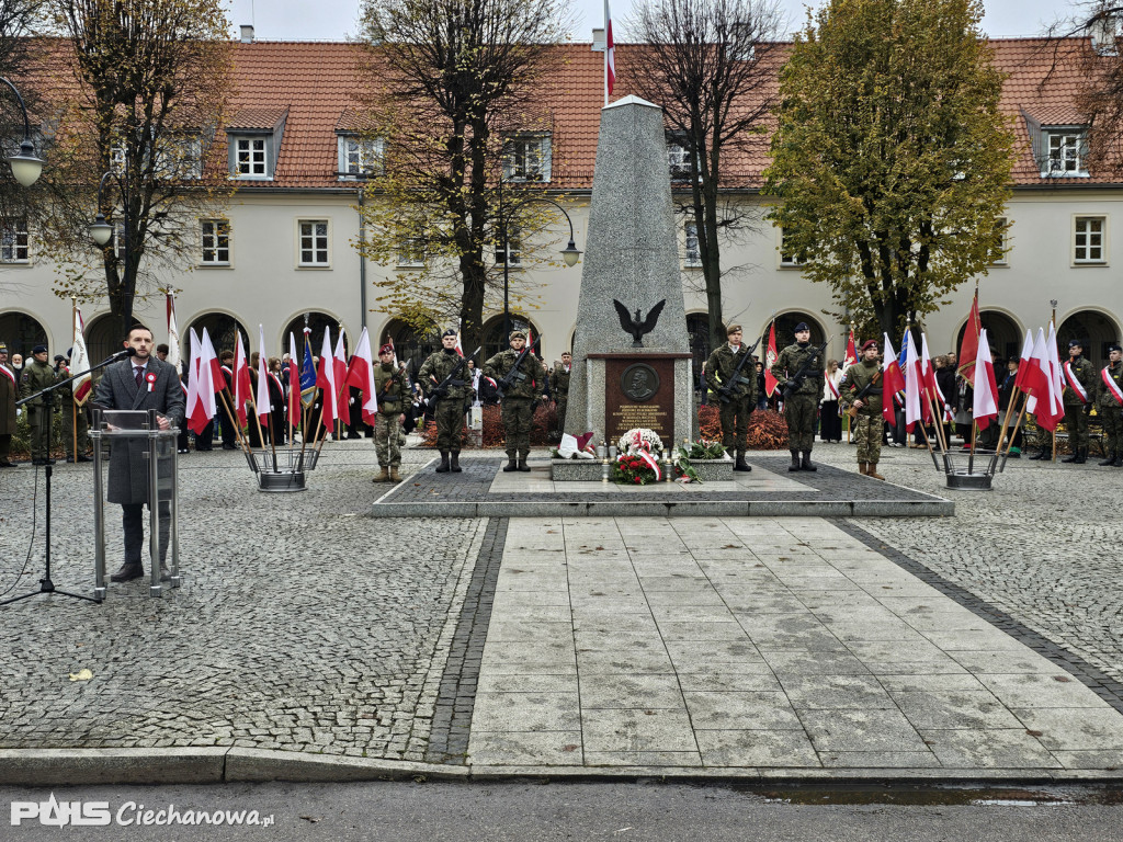 Ciechanów uczcił Święto Niepodległości