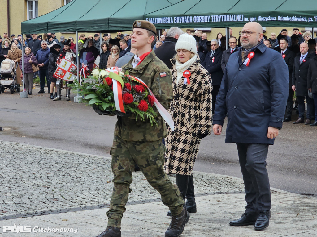 Ciechanów uczcił Święto Niepodległości