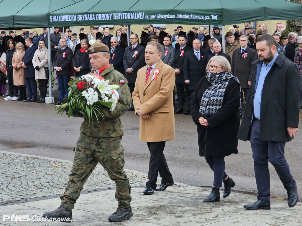 Ciechanów uczcił Święto Niepodległości