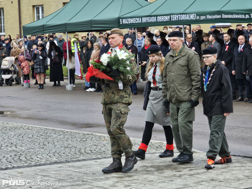Ciechanów uczcił Święto Niepodległości