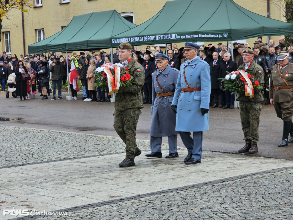 Ciechanów uczcił Święto Niepodległości