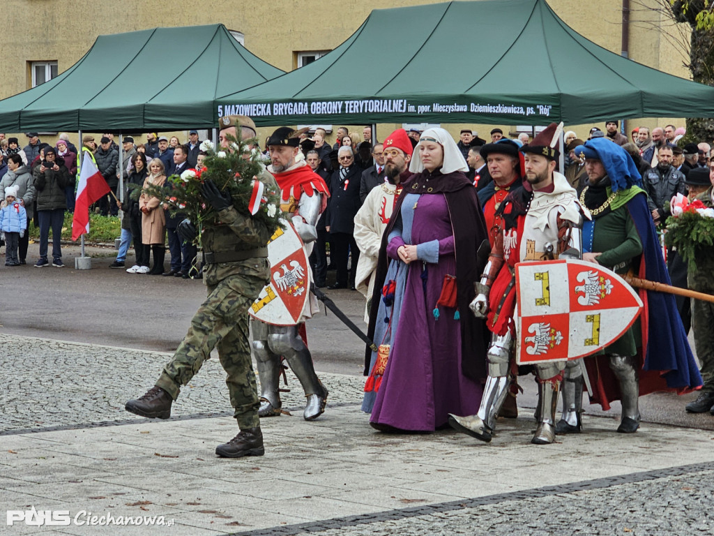 Ciechanów uczcił Święto Niepodległości