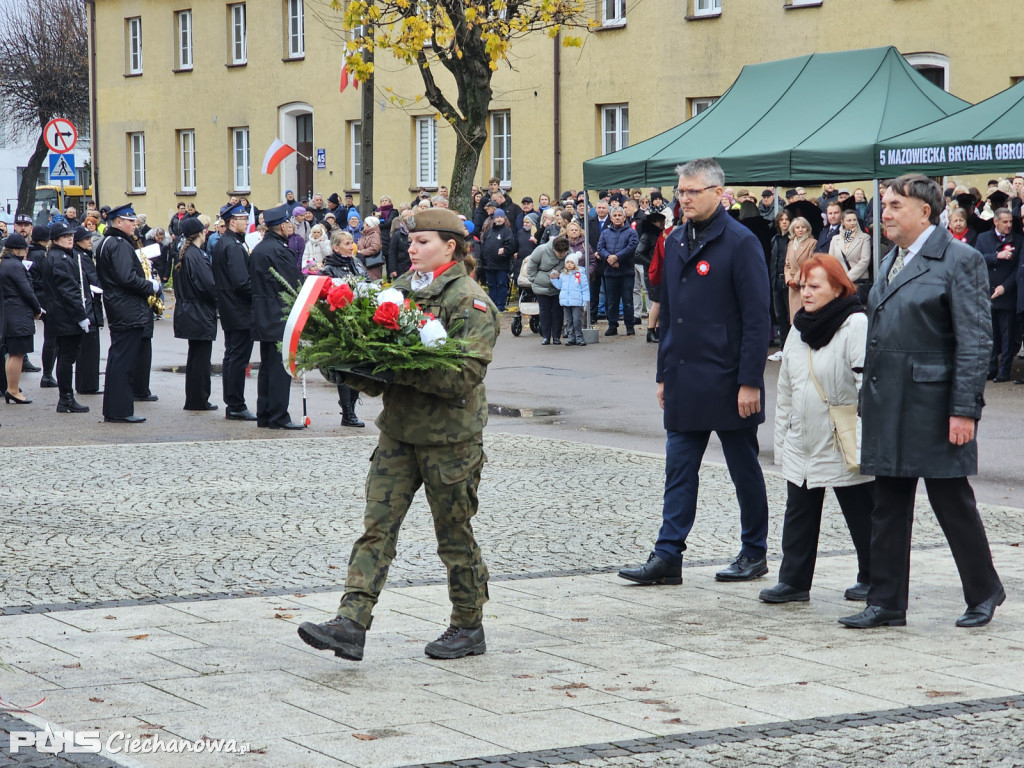 Ciechanów uczcił Święto Niepodległości