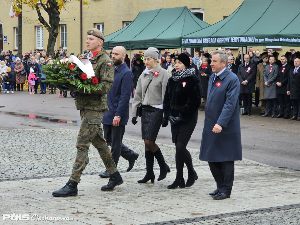Ciechanów uczcił Święto Niepodległości