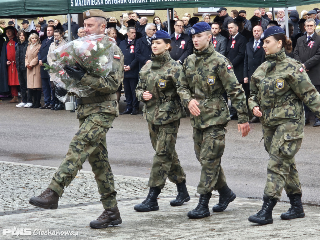 Ciechanów uczcił Święto Niepodległości