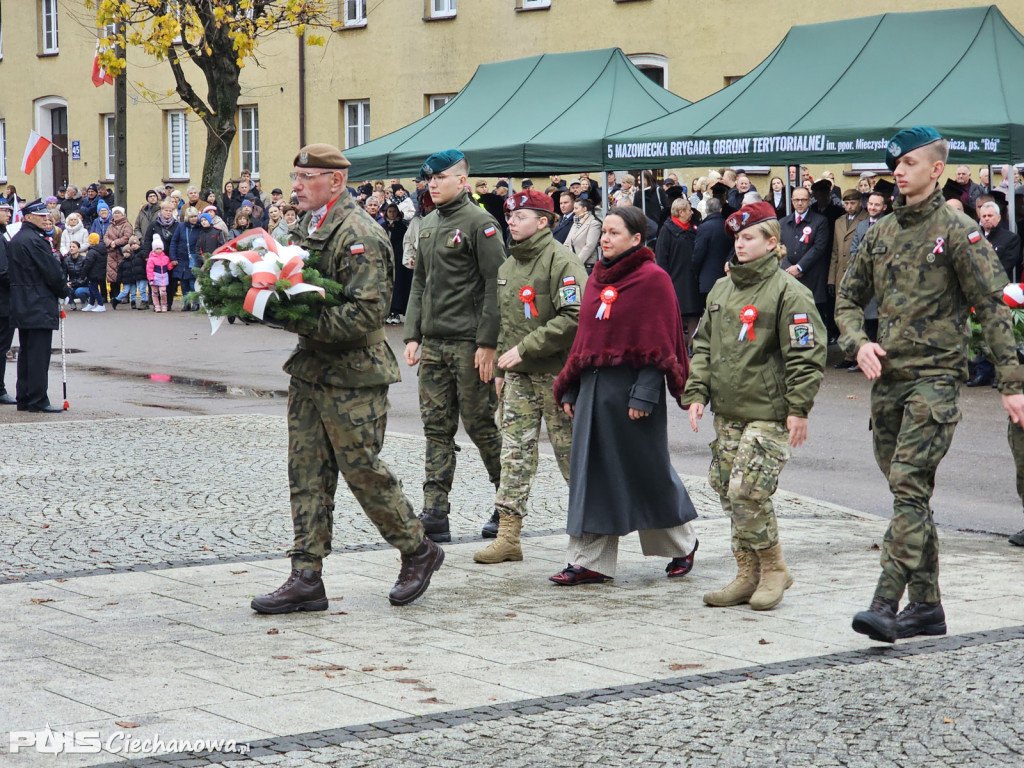 Ciechanów uczcił Święto Niepodległości