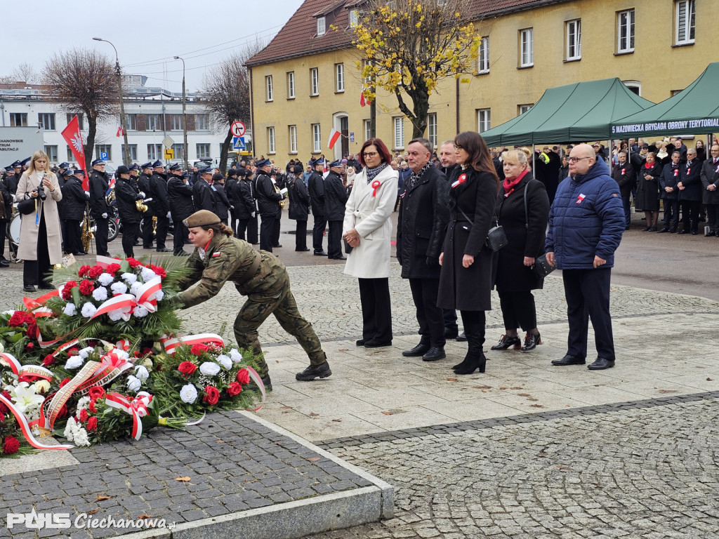 Ciechanów uczcił Święto Niepodległości