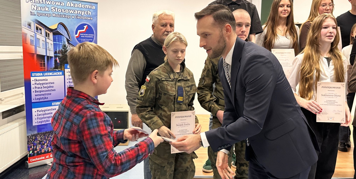 Podziękowania dla wolontariuszy