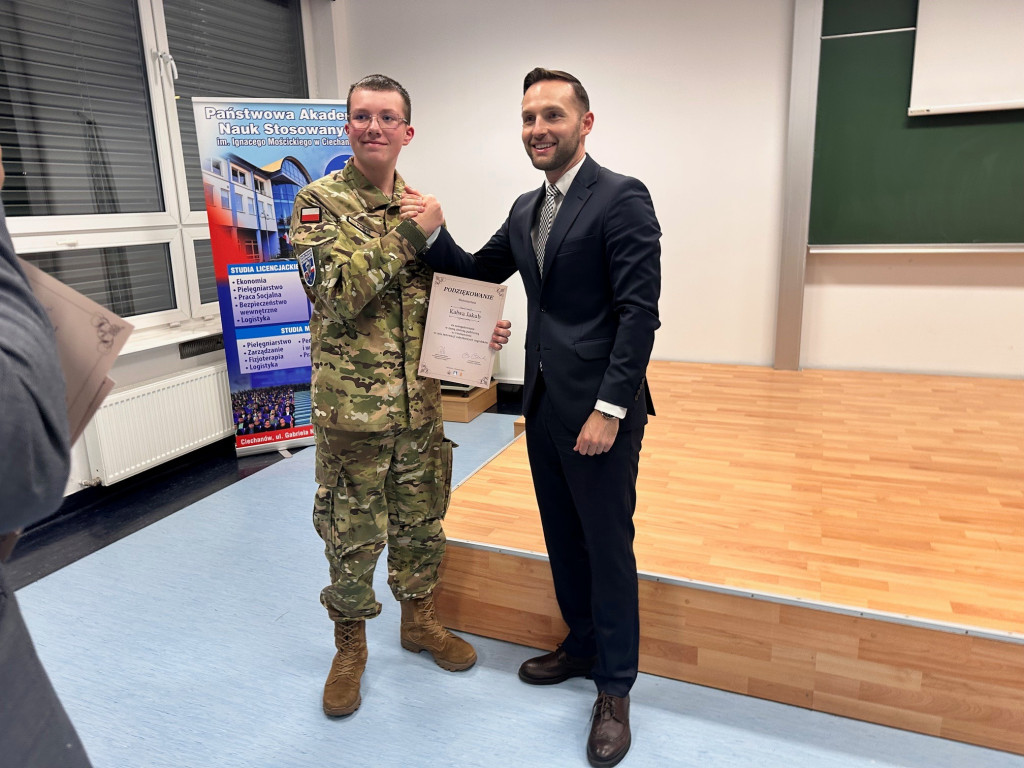 Podziękowania dla wolontariuszy