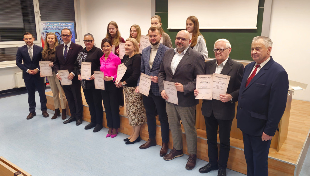 Podziękowania dla wolontariuszy