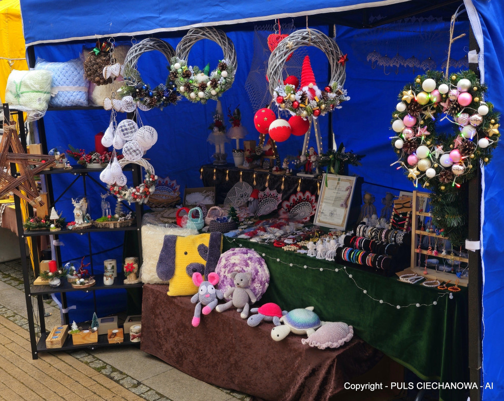 Na Ciechanowskim Jarmarku Bożonarodzeniowym