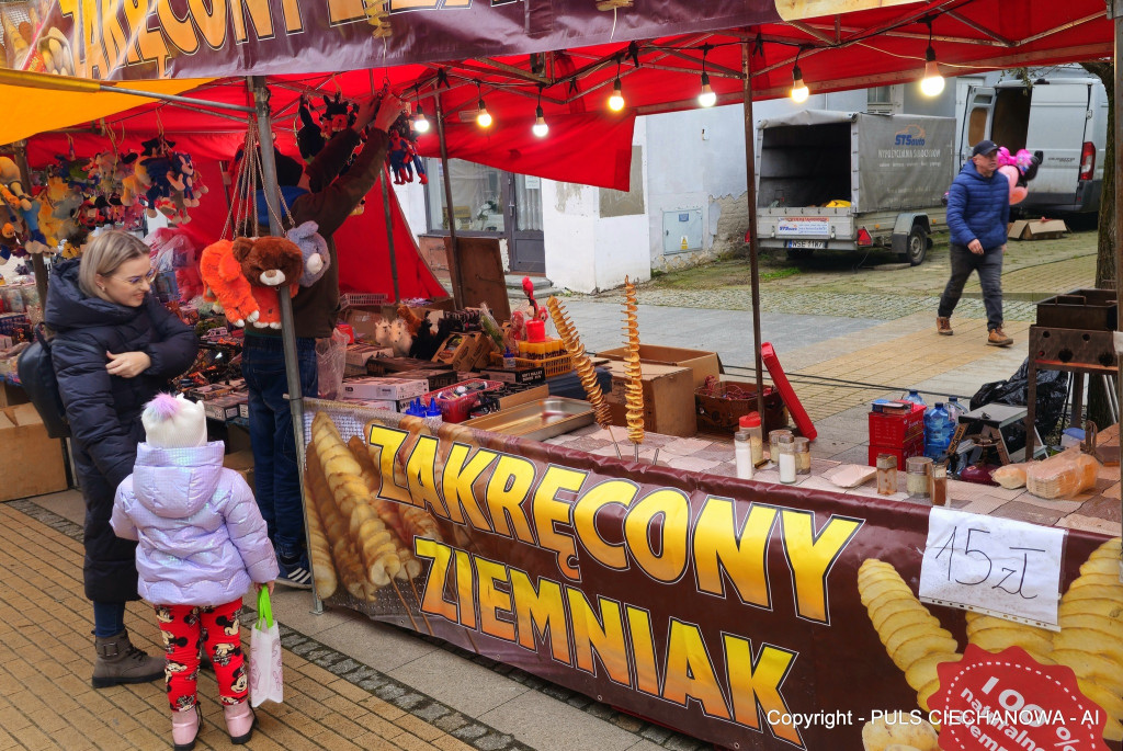 Na Ciechanowskim Jarmarku Bożonarodzeniowym