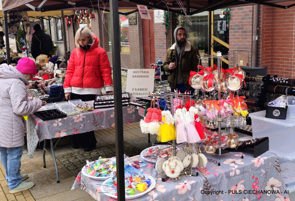 Na Ciechanowskim Jarmarku Bożonarodzeniowym