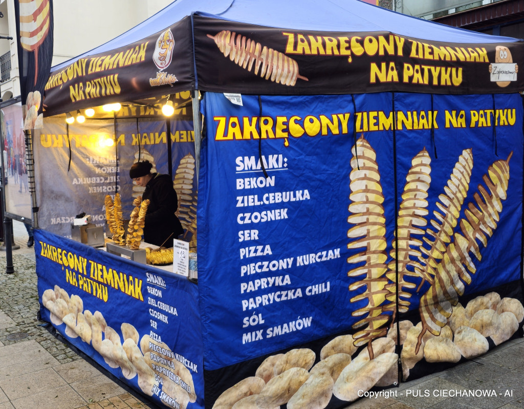 Na Ciechanowskim Jarmarku Bożonarodzeniowym