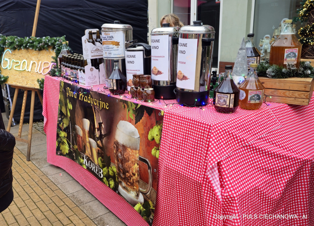 Na Ciechanowskim Jarmarku Bożonarodzeniowym