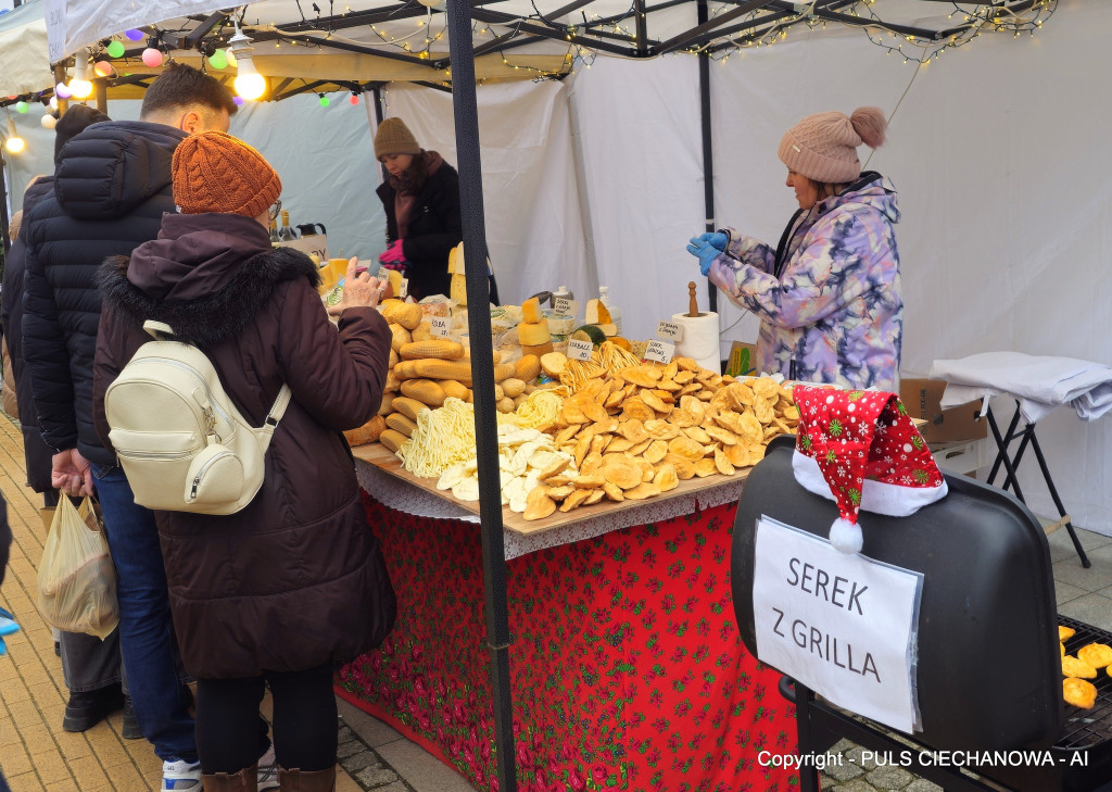 Na Ciechanowskim Jarmarku Bożonarodzeniowym