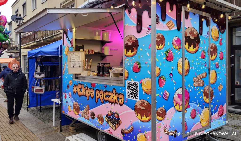 Na Ciechanowskim Jarmarku Bożonarodzeniowym