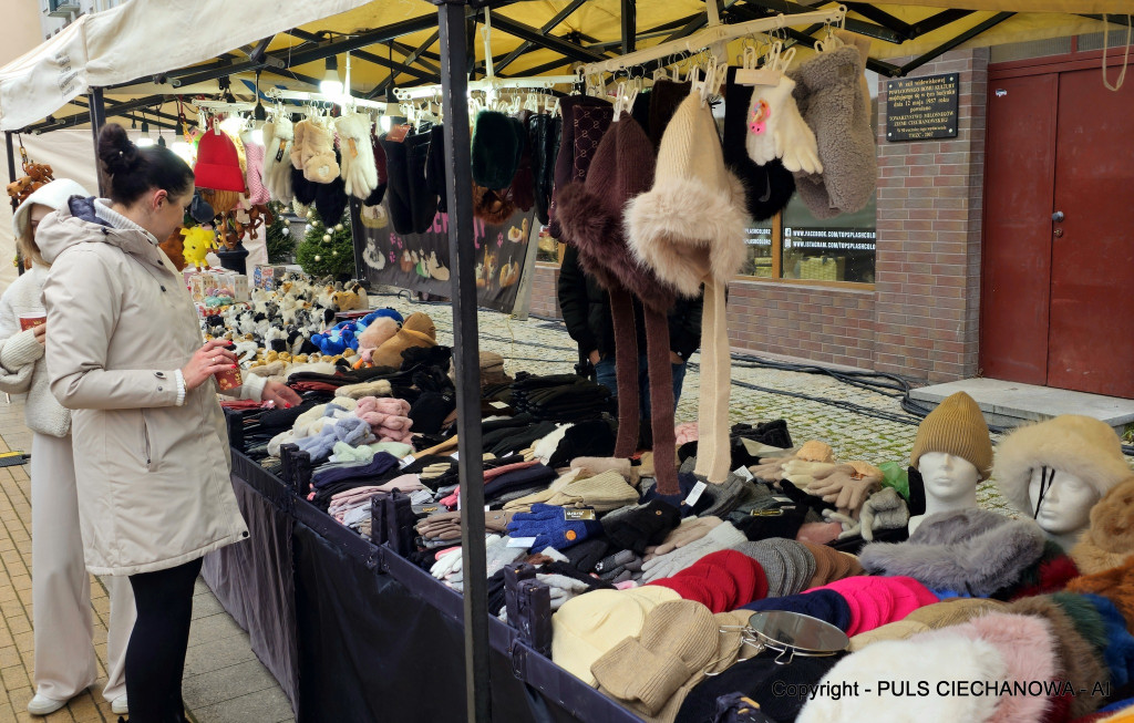Na Ciechanowskim Jarmarku Bożonarodzeniowym