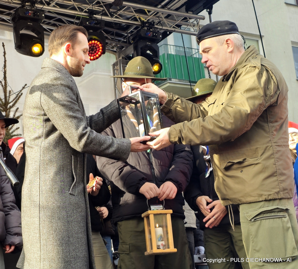 Na Ciechanowskim Jarmarku Bożonarodzeniowym