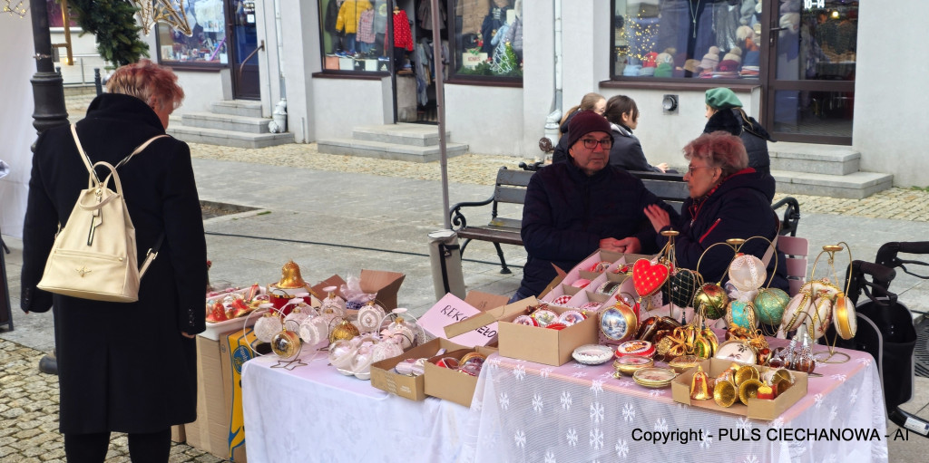 Na Ciechanowskim Jarmarku Bożonarodzeniowym