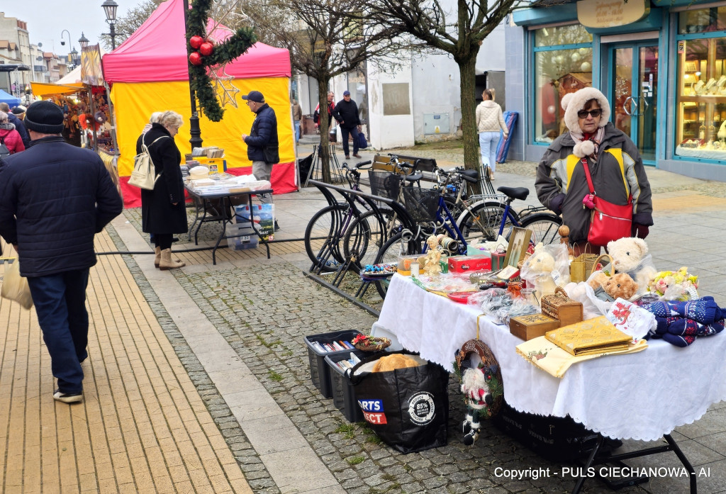 Na Ciechanowskim Jarmarku Bożonarodzeniowym