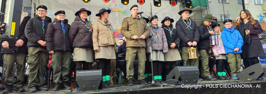 Na Ciechanowskim Jarmarku Bożonarodzeniowym