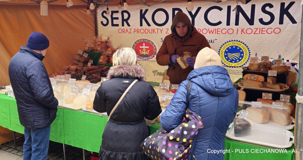 Na Ciechanowskim Jarmarku Bożonarodzeniowym