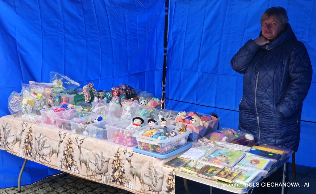 Na Ciechanowskim Jarmarku Bożonarodzeniowym