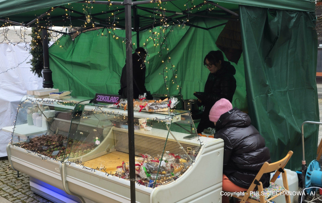 Na Ciechanowskim Jarmarku Bożonarodzeniowym
