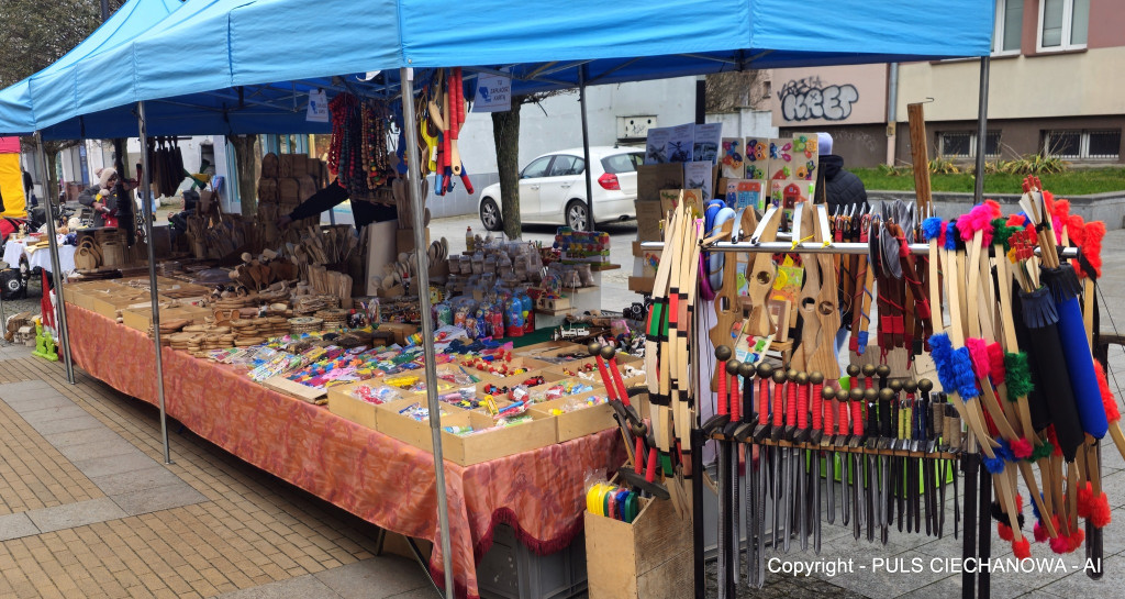 Na Ciechanowskim Jarmarku Bożonarodzeniowym