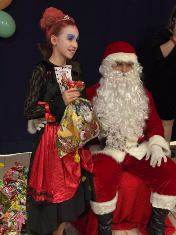 Uroczysta choinka noworoczna w Zeńboku