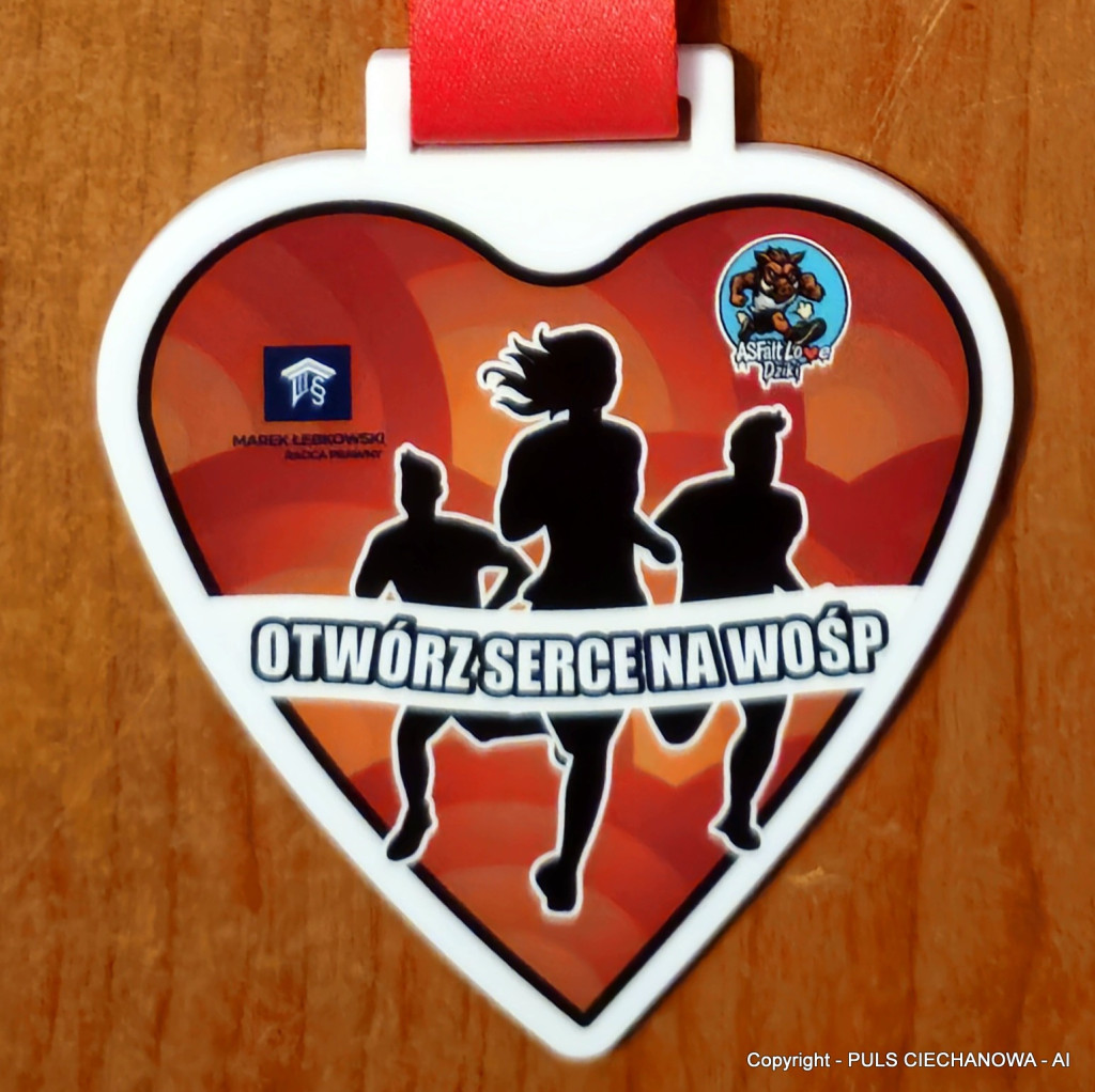 Bieg Charytatywny OTWÓRZ SERCE NA WOŚP