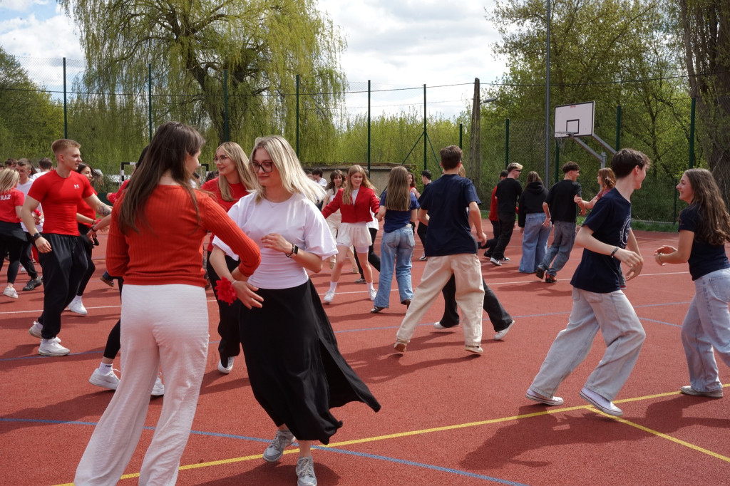 Młodzież z miast partnerskich w Ciechanowie