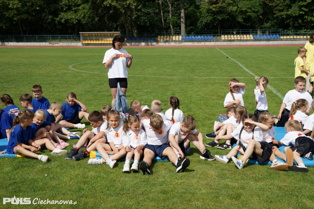 Sportowe emocje najmłodszych ciechanowian