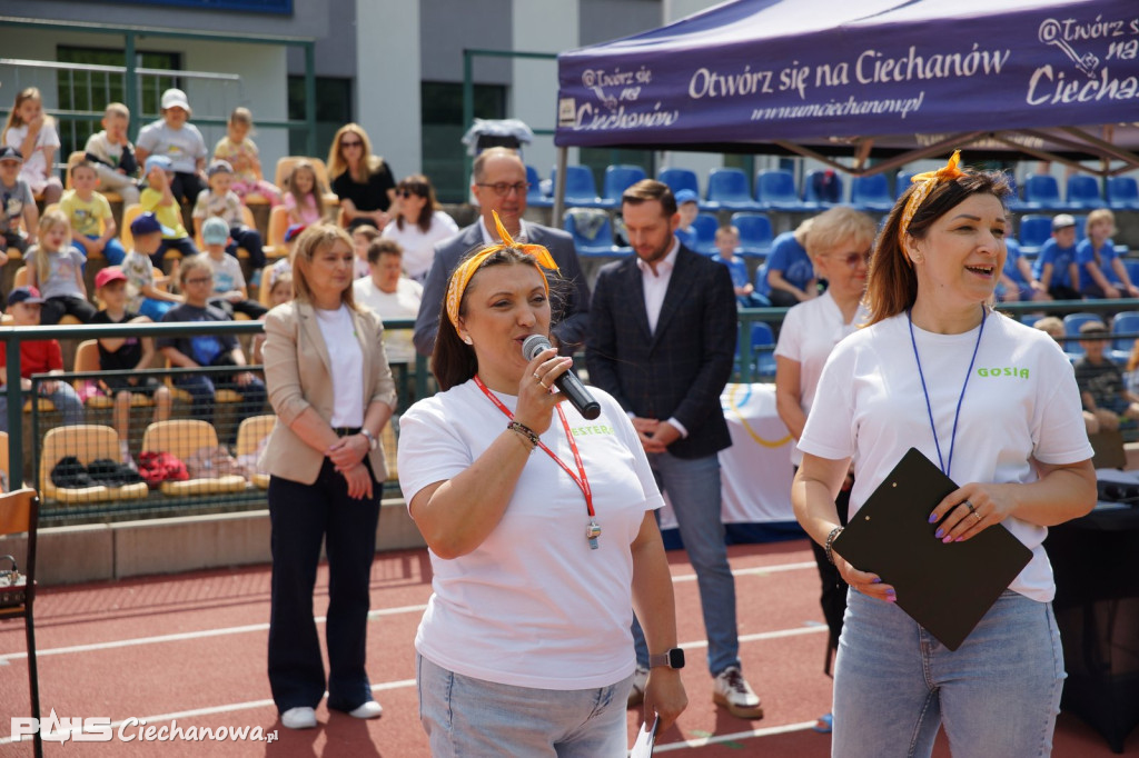 Sportowe emocje najmłodszych ciechanowian