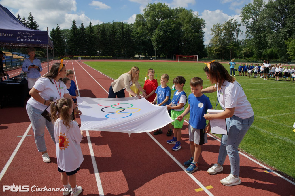 Sportowe emocje najmłodszych ciechanowian